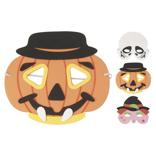 Maskers halloween foam - Willaert, verkleedkledij, feestkledij, carnavalkledij,Halloween, maskers, halloweenmasker